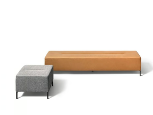 COMBI - Square fabric pouf - Pouf by DE PADOVA