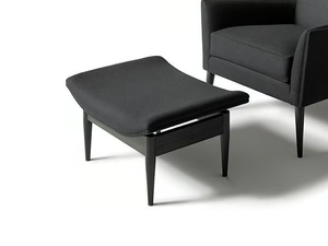 OTTOMAN FOR WINGBACK - Upholstered fabric footstool - Armchair by DE PADOVA