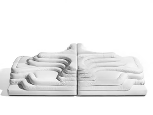 DS-1025 TERRAZZA - Modular leather sofa - Sofa by de Sede