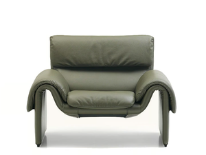 DS-2011 - Leather armchair with armrests - Armchair by de Sede