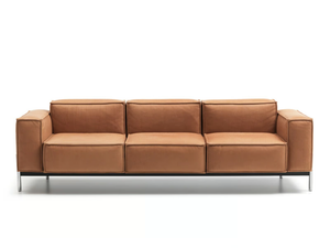 DS-21 QUBIC - 3 seater leather sofa - Sofa by de Sede