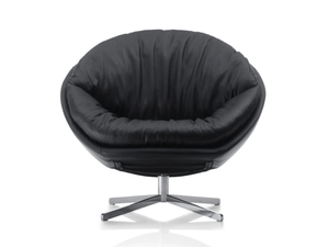 DS-265 COCO - Swivel leather armchair with 4-spoke base - Armchair by de Sede