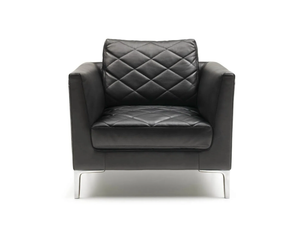 DS-48 - Leather armchair with armrests - Armchair by de Sede