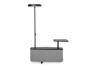 DS-601 - Partition walls with table elements and lamp - Floor lamp by de Sede