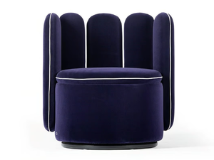 DS-800 BISCUIT - Swivel fabric easy chair - Armchair by de Sede