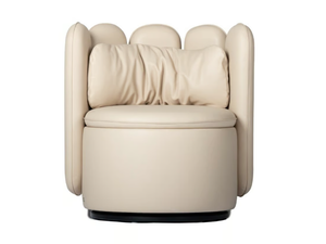 DS-800 BISCUIT - Swivel leather easy chair - Armchair by de Sede