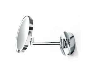 JUST LOOK PLUS WR - Wall-mounted round mirror with integrated lighting - Sanitary accessories by DECOR WALTHER