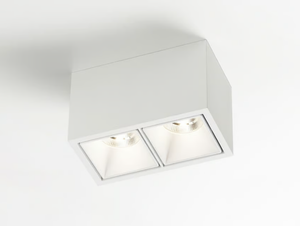 BOXY 2 L - LED rectangular ceiling spotlight - Functional light by Deltalight