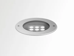 LOGIC 190 R LINEAR - Outdoor walkover light LED aluminium steplight - Functional light by Deltalight