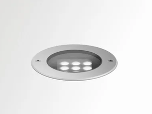 LOGIC 190 R - Outdoor LED walkover light aluminium steplight - Functional light by Deltalight