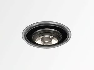 LOGIC 40 R - LED walkover light outdoor Anodized aluminium steplight - Functional light by Deltalight