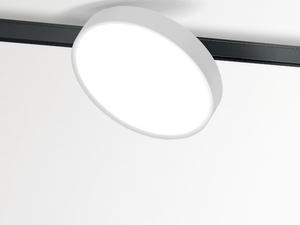 MULTINOVA 30 PIVOT ADM - LED polycarbonate and metal track-Light - Ceiling lamp by Deltalight