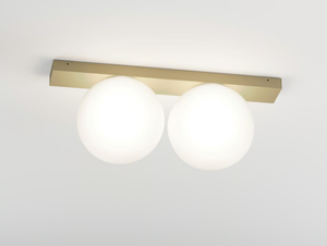 OONO ON 2 - LED metal and glass ceiling lamp - Ceiling lamp by Deltalight
