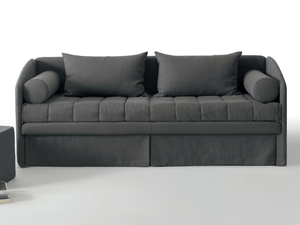 CARLETTO PLUS - Fabric sofa bed with removable cover - Sofa by Dema