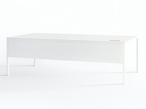 HELSINKI - Rectangular steel office desk with drawers - Desk by Desalto