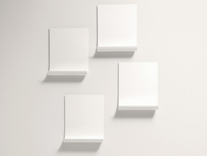 SOFTER THAN STEEL - Plate wall shelf - Cabinet by Desalto