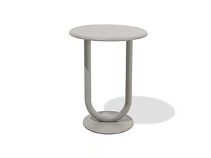 STRONG BAR - Round steel high table - Table by Desalto