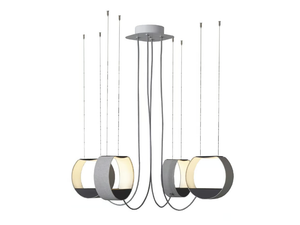EAU DE LUMIÈRE 4 PETIT - LED pendant lamp - Ceiling lamp by DESIGNHEURE