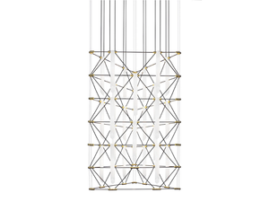 MOZAIK 2x3 - LED chandelier - Ceiling lamp by DESIGNHEURE
