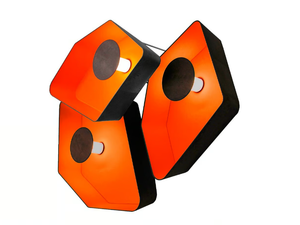 NÉNUPHAR TRIO PETIT - LED steel wall lamp - Wall lamp by DESIGNHEURE