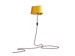 NUAGE NOMADE PETIT - LED fabric pendant lamp - Ceiling lamp by DESIGNHEURE