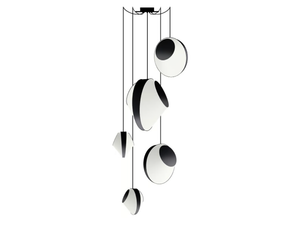REEF 5 MIXTE - LED fabric pendant lamp - Ceiling lamp by DESIGNHEURE
