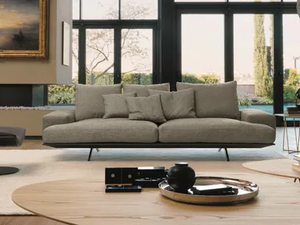 PLATZ SOFT - 3 seater fabric sofa - Sofa by Désirée divani