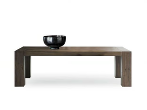 BROOKLYN - Low oak coffee table - Coffee table by Devina Nais