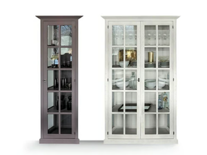ENGLISH - Solid wood display cabinet - Cabinet by Devina Nais