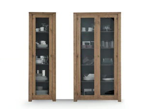 HOLAND - Solid wood display cabinet - Cabinet by Devina Nais
