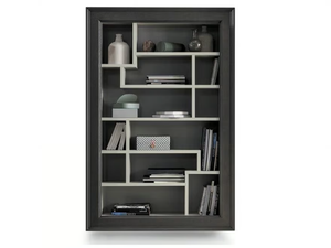 LEXINGTON - Floating solid wood bookcase - Cabinet by Devina Nais