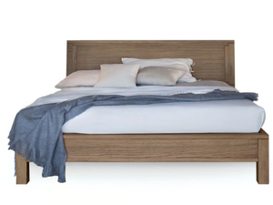 QUADRA - Solid wood double bed - Bed frame by Devina Nais