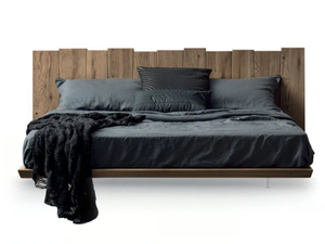 URBAN RANCH - Solid wood double bed - Bed frame by Devina Nais