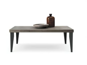 WOOD - Rectangular solid wood coffee table - Coffee table by Devina Nais