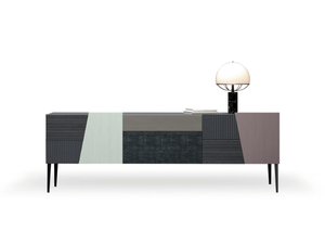 ZERO.16 DECO - Wooden sideboard with doors - Cabinet by Devina Nais