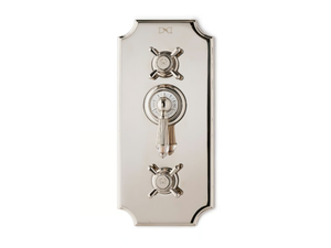 DIAMOND - Recessed thermostatic brass shower mixer - Shower by Devon&Devon