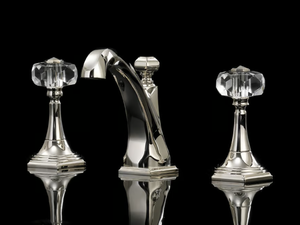 GEMSTONE - 3 hole countertop washbasin mixer - Tap by Devon&Devon