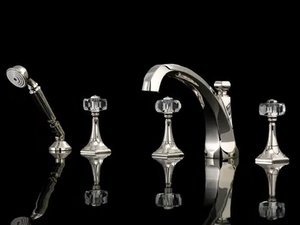 GEMSTONE - 5 hole bathtub set with hand shower - Tap by Devon&Devon