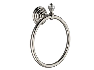 GEMSTONE - Brass towel ring - Sanitary accessories by Devon&Devon