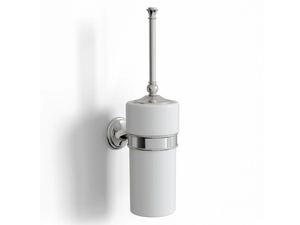 KALOS - Wall-mounted ceramic toilet brush - Sanitary accessories by Devon&Devon