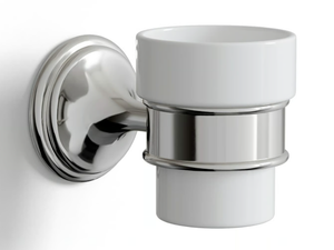 KALOS - Wall-mounted ceramic toothbrush holder - Sanitary accessories by Devon&Devon