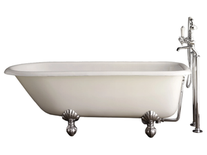 KENSINGTON 154 - Cast iron bathtub on legs - Bathtub by Devon&Devon