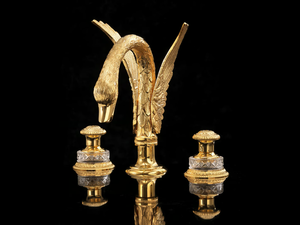 SWAN - 3 hole countertop washbasin mixer - Tap by Devon&Devon