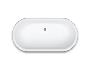 SWANSEA 17 - Oval built-in bathtub - Bathtub by Devon&Devon