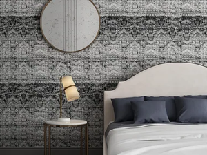 TAPISSERIE - Damask vinyl wallpaper - Wallpaper by Devon&Devon