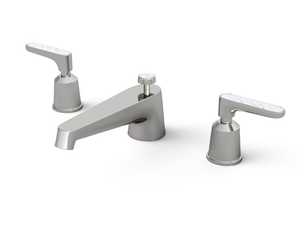 TWENTIES - 3 hole countertop washbasin tap - Tap by Devon&Devon