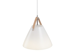 STRAP - Dimmable opal glass pendant lamp - Ceiling lamp by DFTP