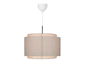 TAKAI - Dimmable linen pendant lamp - Ceiling lamp by DFTP