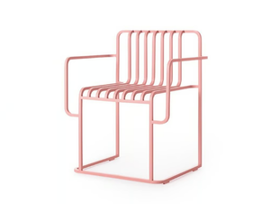 GRILL - Aluminium chair with armrests - Chair by Diabla