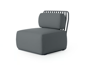 GRILL - Fabric armchair with removable cover - Armchair by Diabla